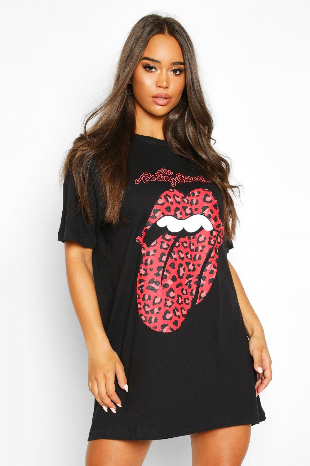 Rolling stones 2025 tshirt dress