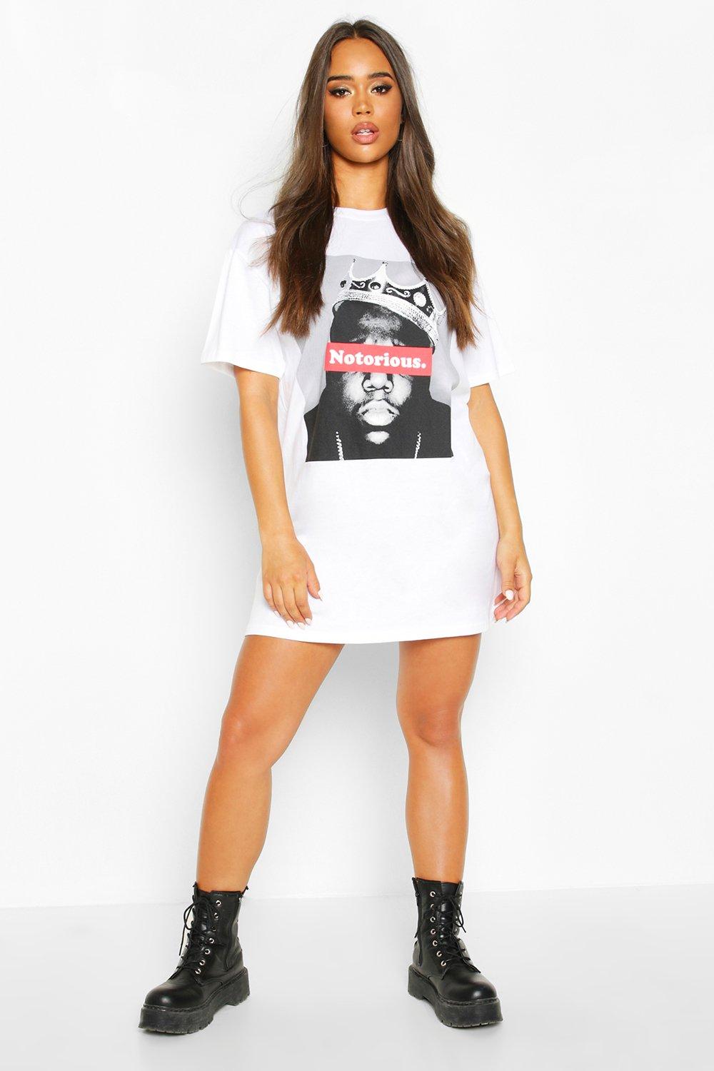 Biggie smalls on sale t shirt dress