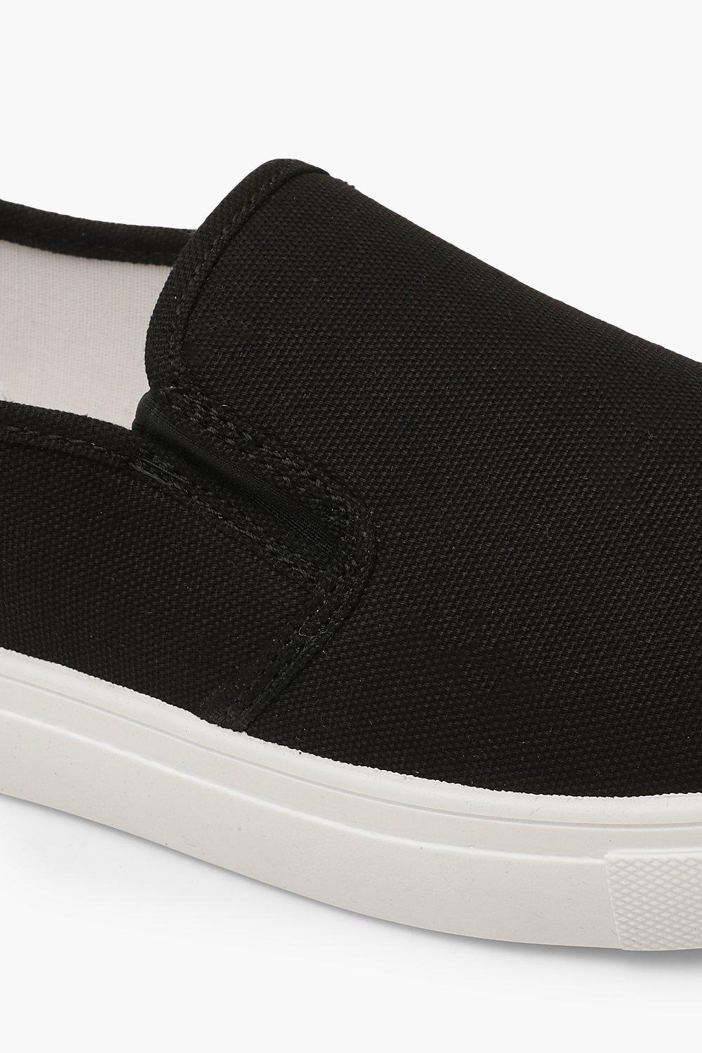 slip on skater trainers