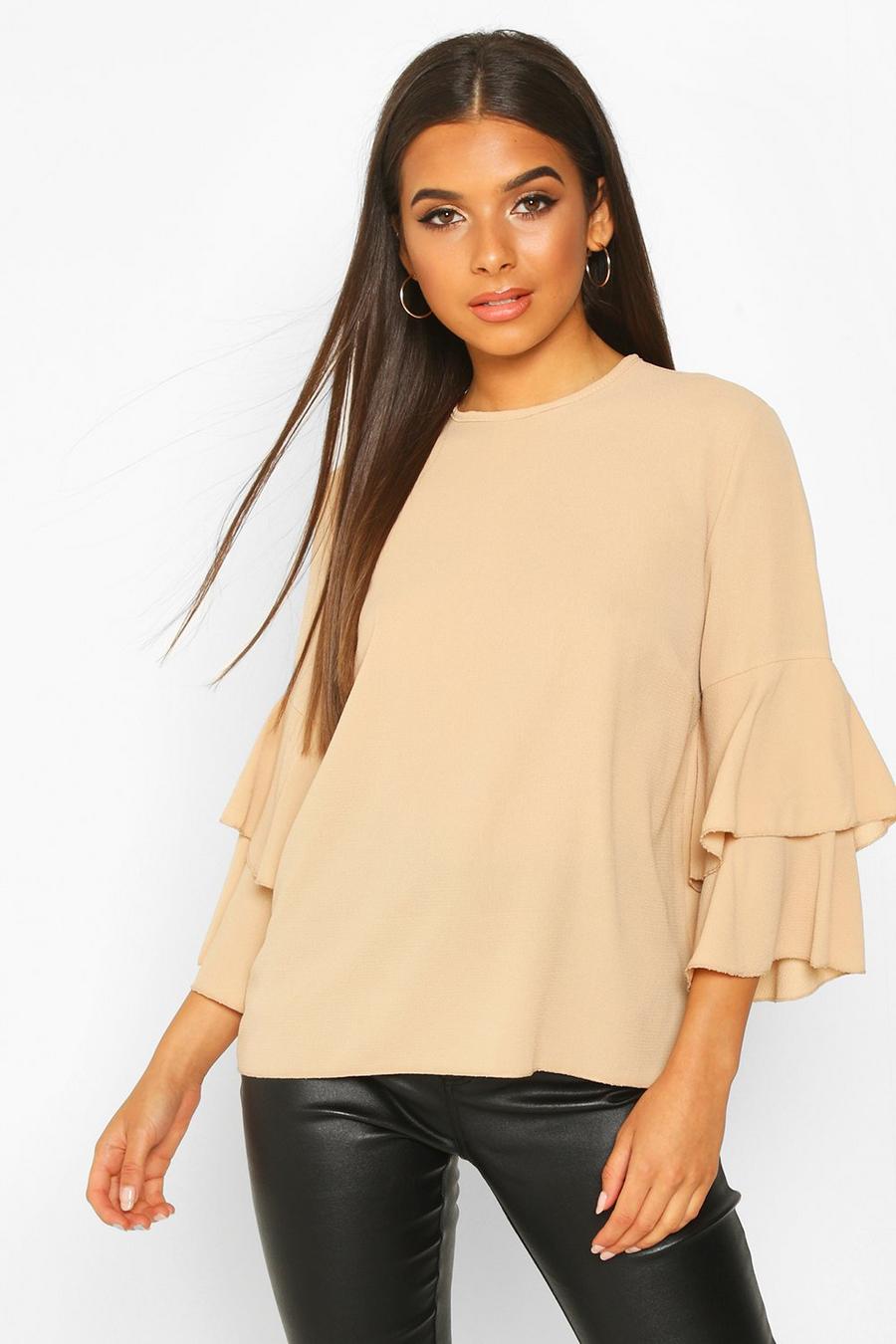 Volume Sleeve Tunic Top image number 1