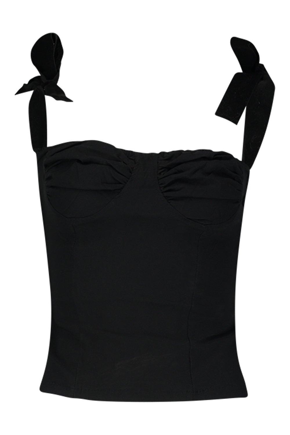 ti1663076348tlac796a52db3f16bbdb6557d3d89d1c5a  Black bustier top, Bustier  outfit, Corset top outfit