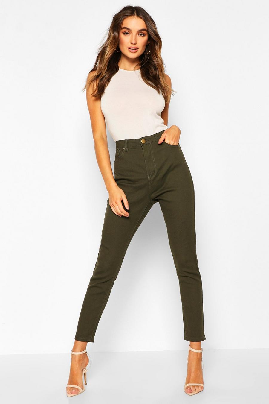 High-waisted Skinny Jeans image number 1