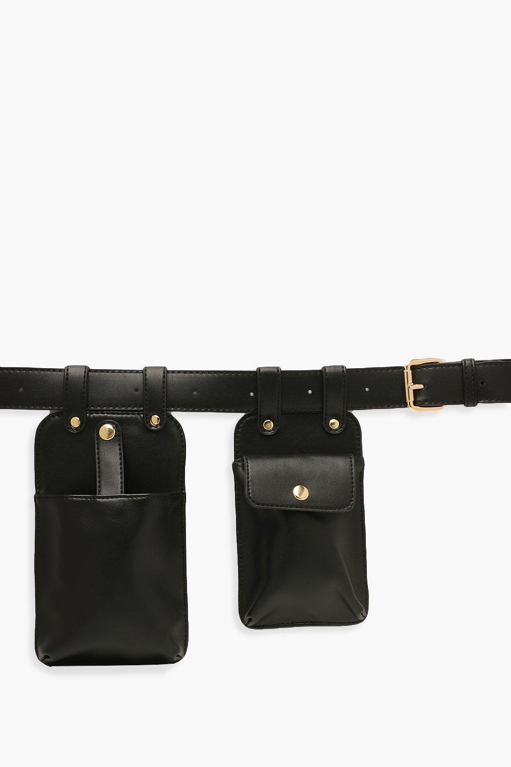 Double pocket belt online bag