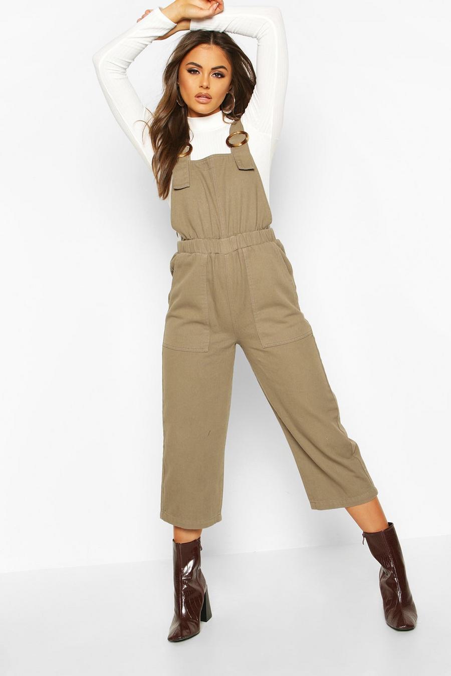 Light khaki Horn Buckle Utility Overall image number 1