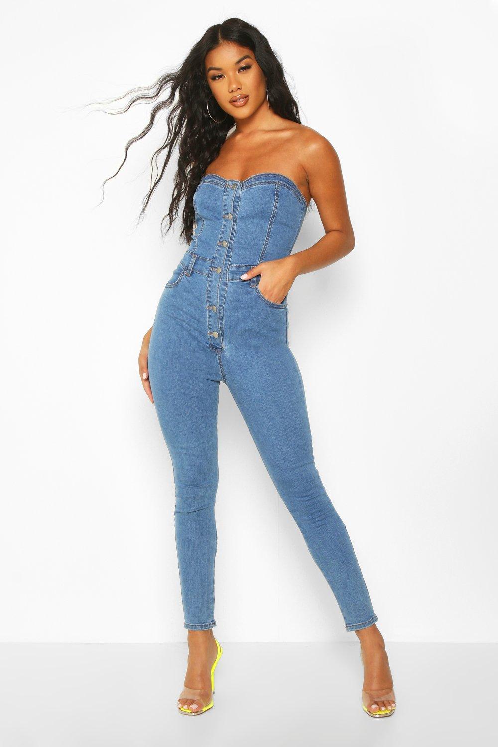 denim jumpsuit uk