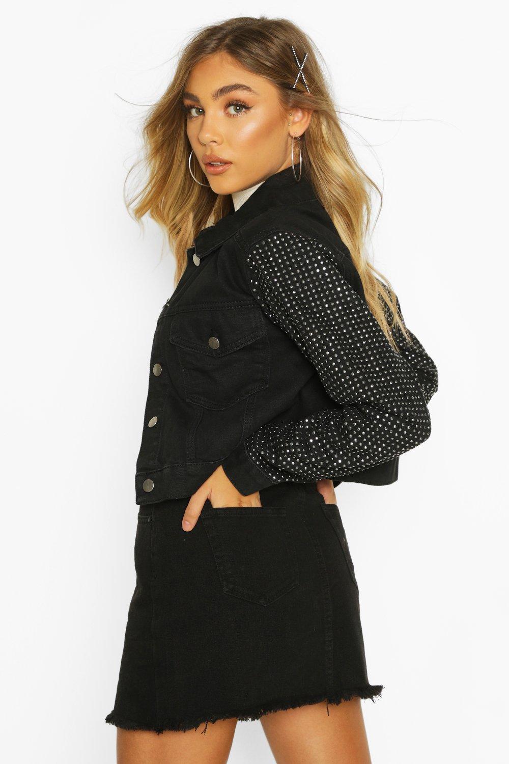 Topshop on sale diamante jacket