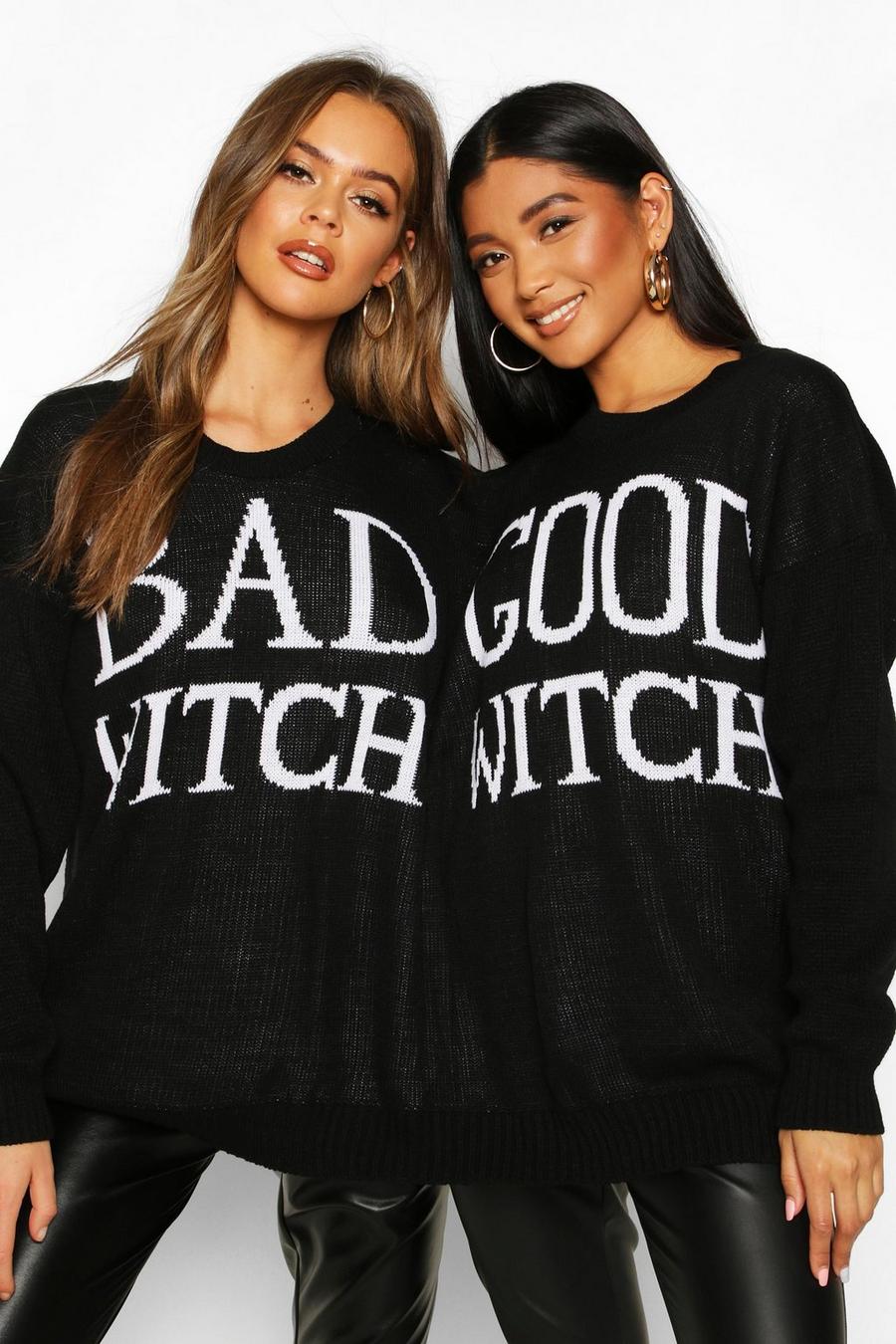 Black Good Witch Bad Witch Twin Jumper image number 1
