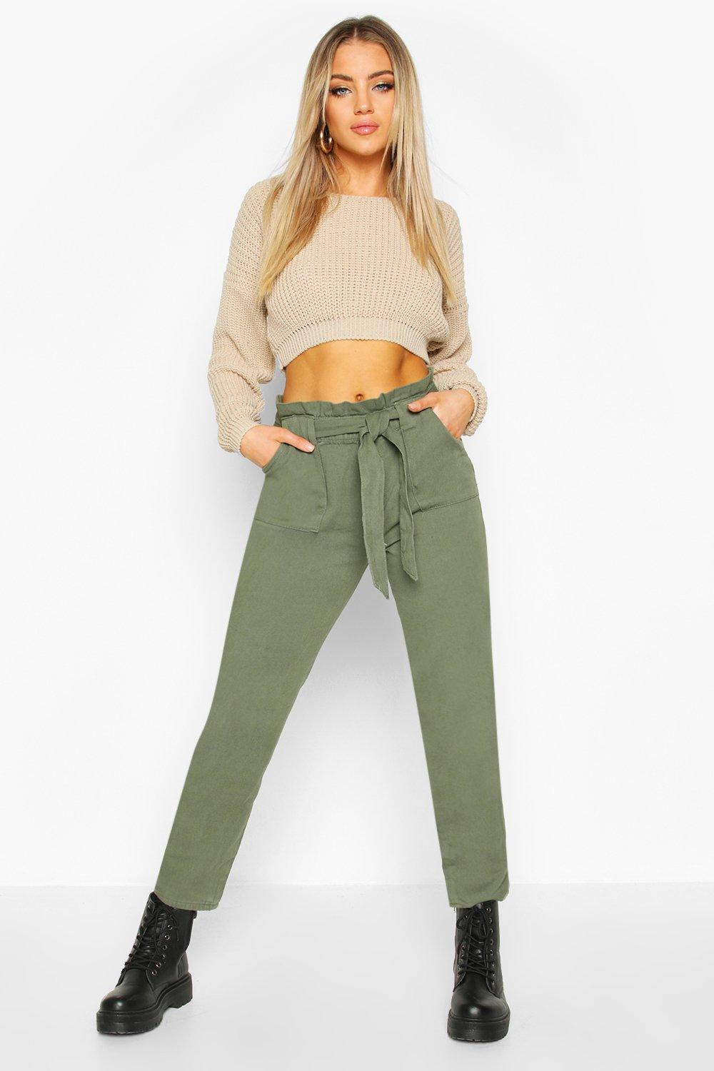 boohoo work trousers