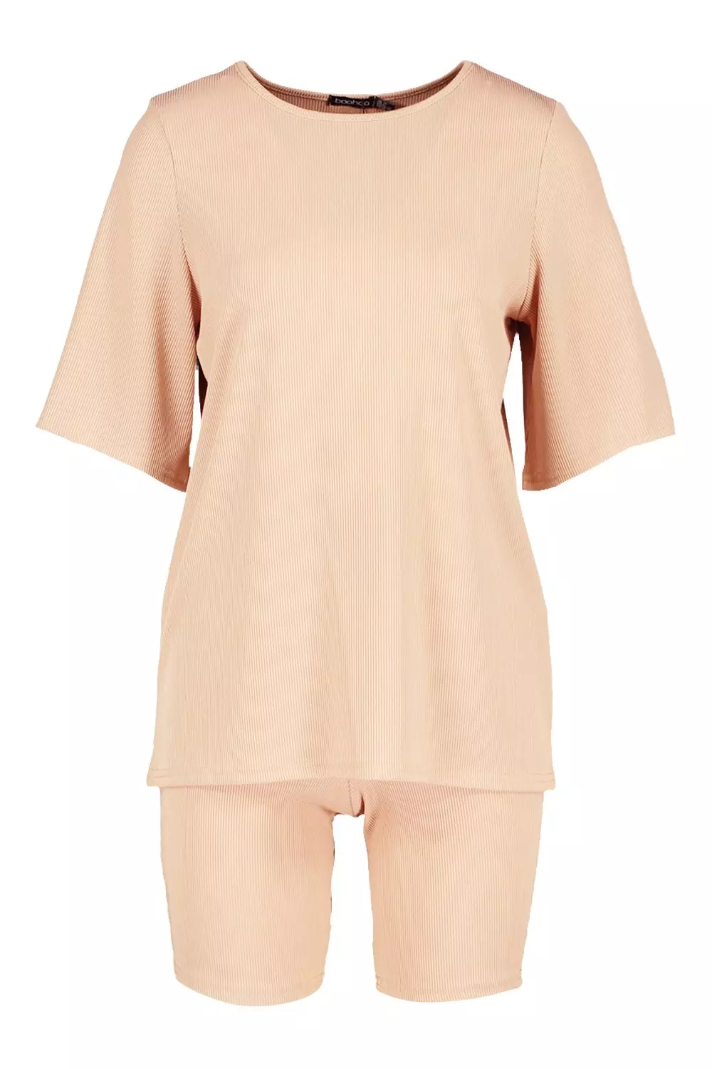 Ensemble T Shirt Oversize Et Short Cycliste Boohoo