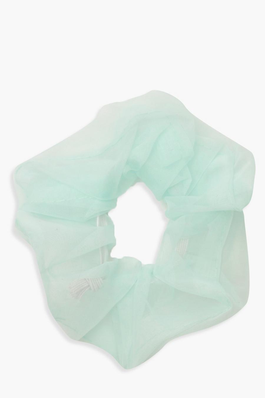 Blue Organza Scrunchies image number 1
