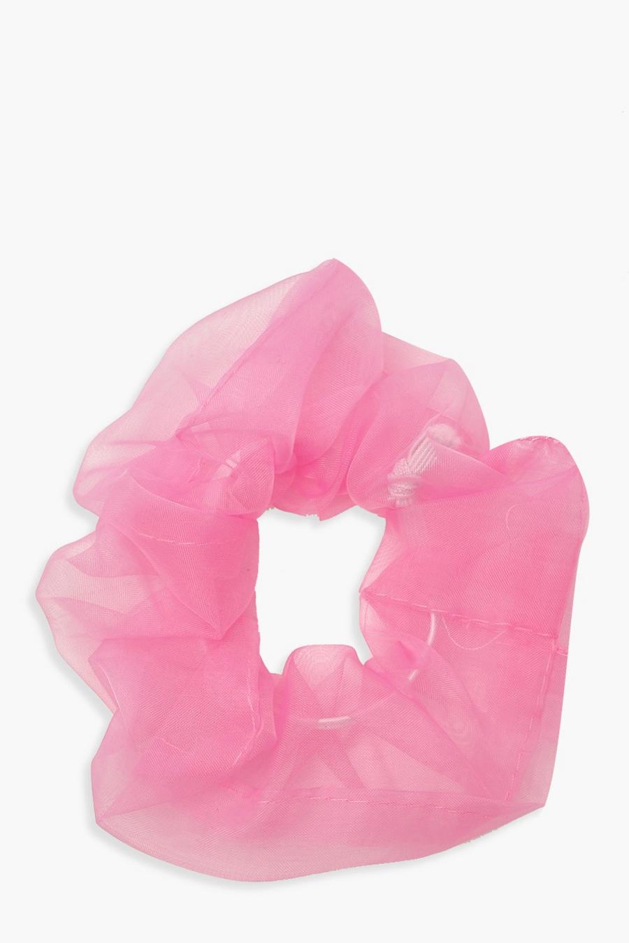Pink Organza Scrunchies image number 1