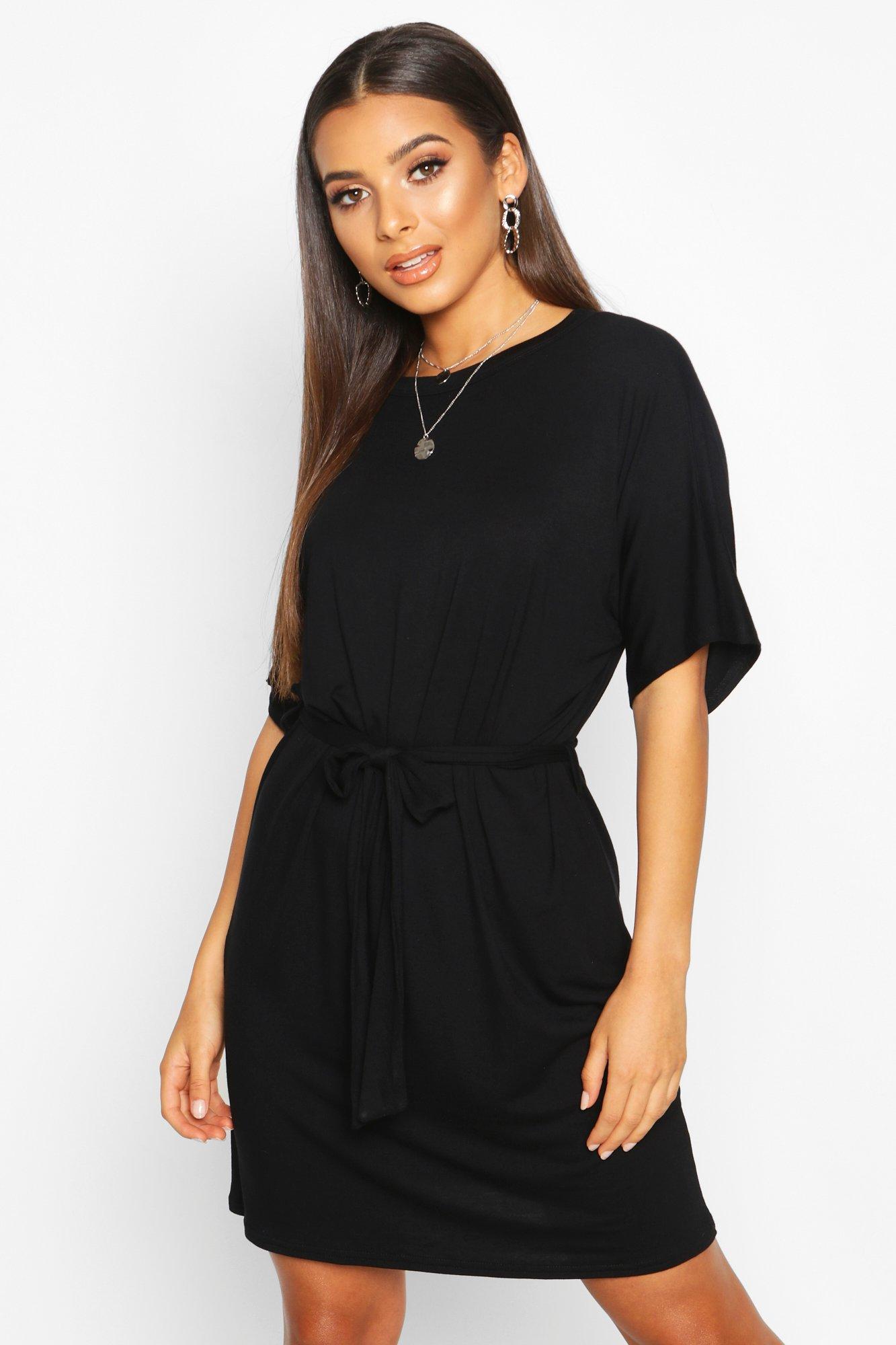 boohoo jersey dress