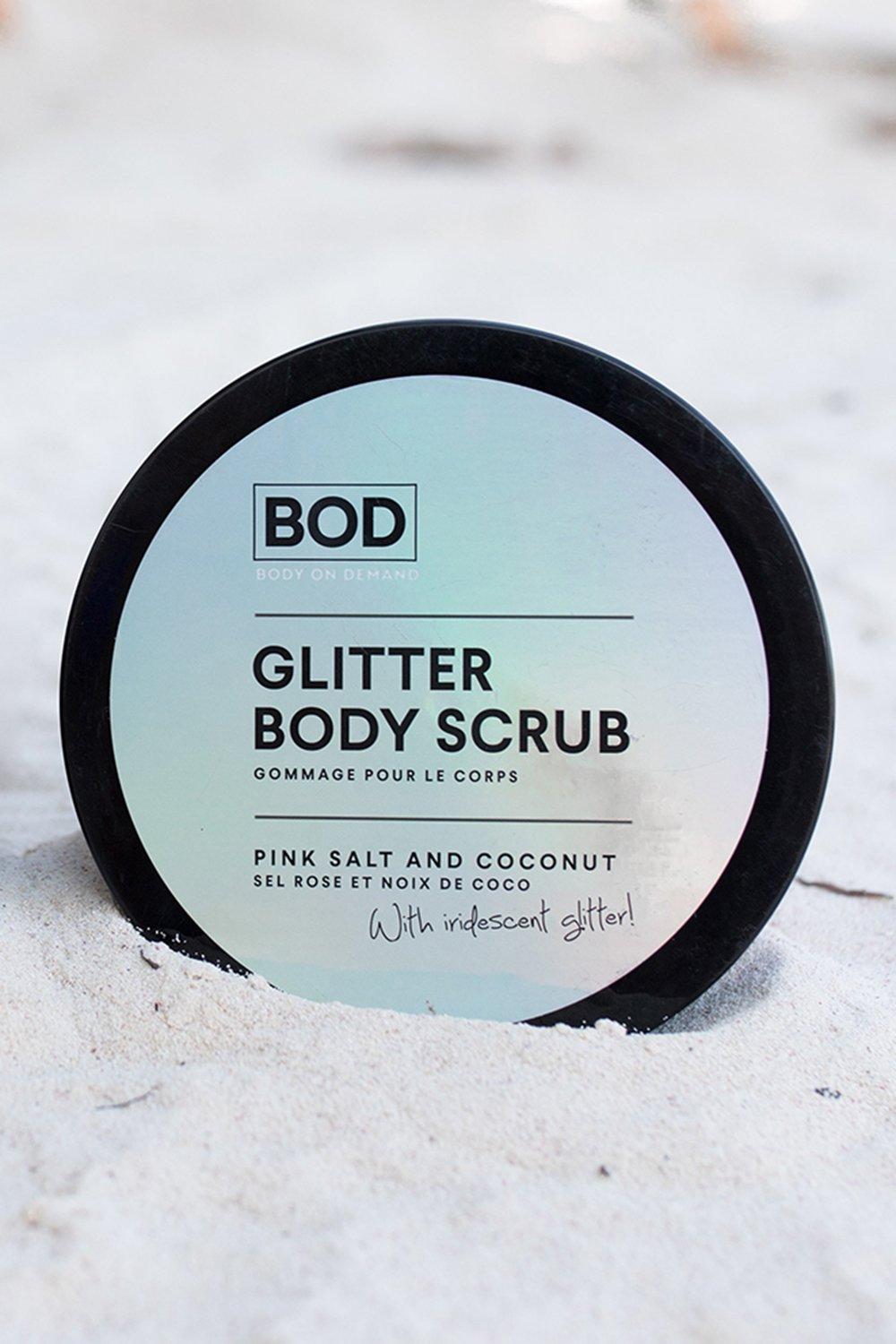 Bod Glitter Body Scrub Pink Salt Coconut Boohoo Se