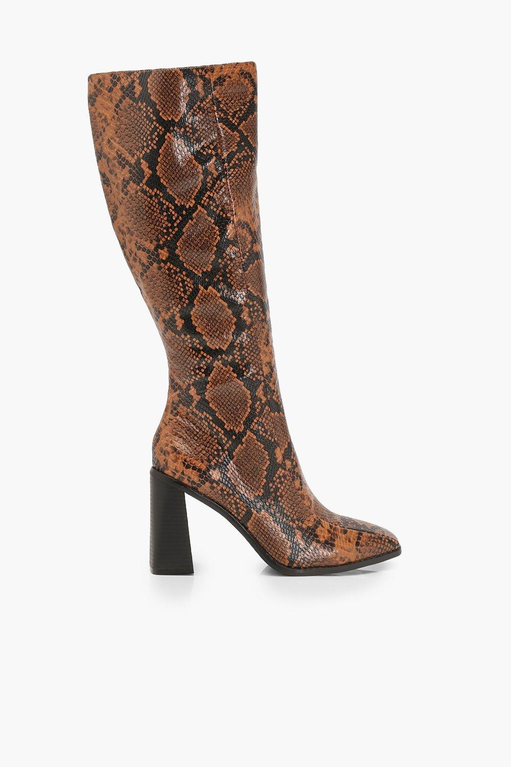 Botas discount altas serpiente