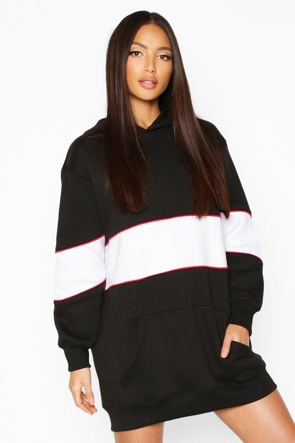 boohoo sweatshirt dress