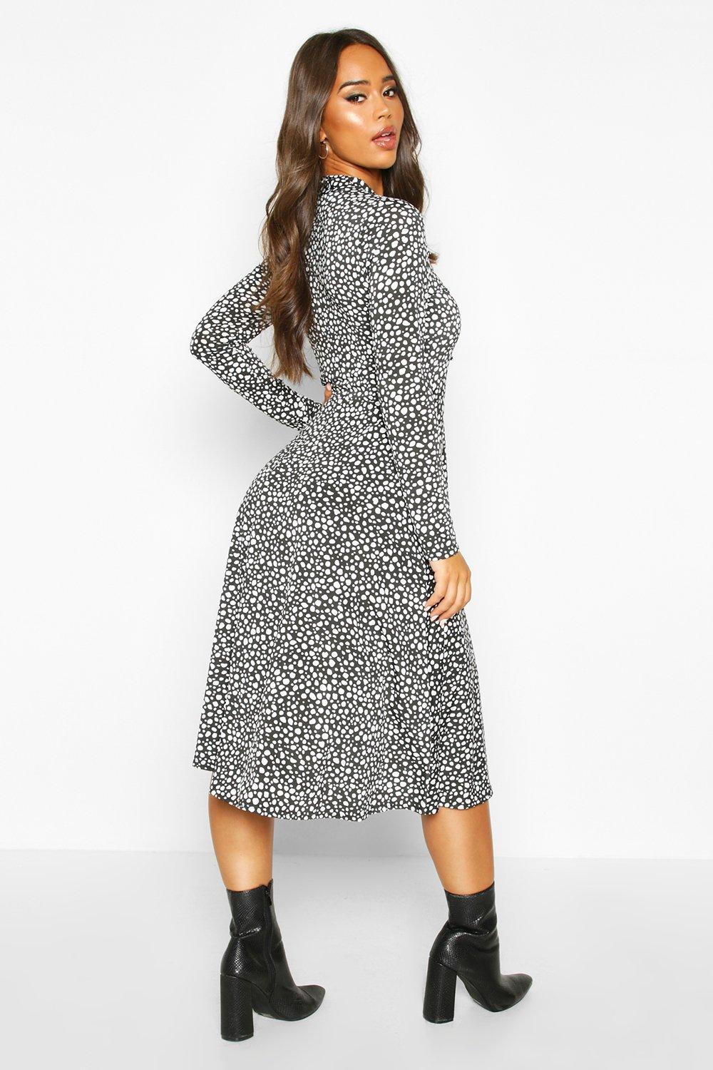 Boohoo dalmatian print best sale