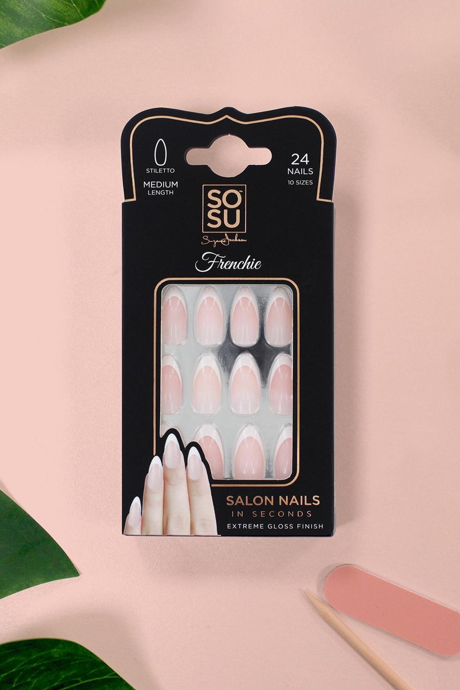 Faux ongles Frenchie SOSU, Blanc image number 1
