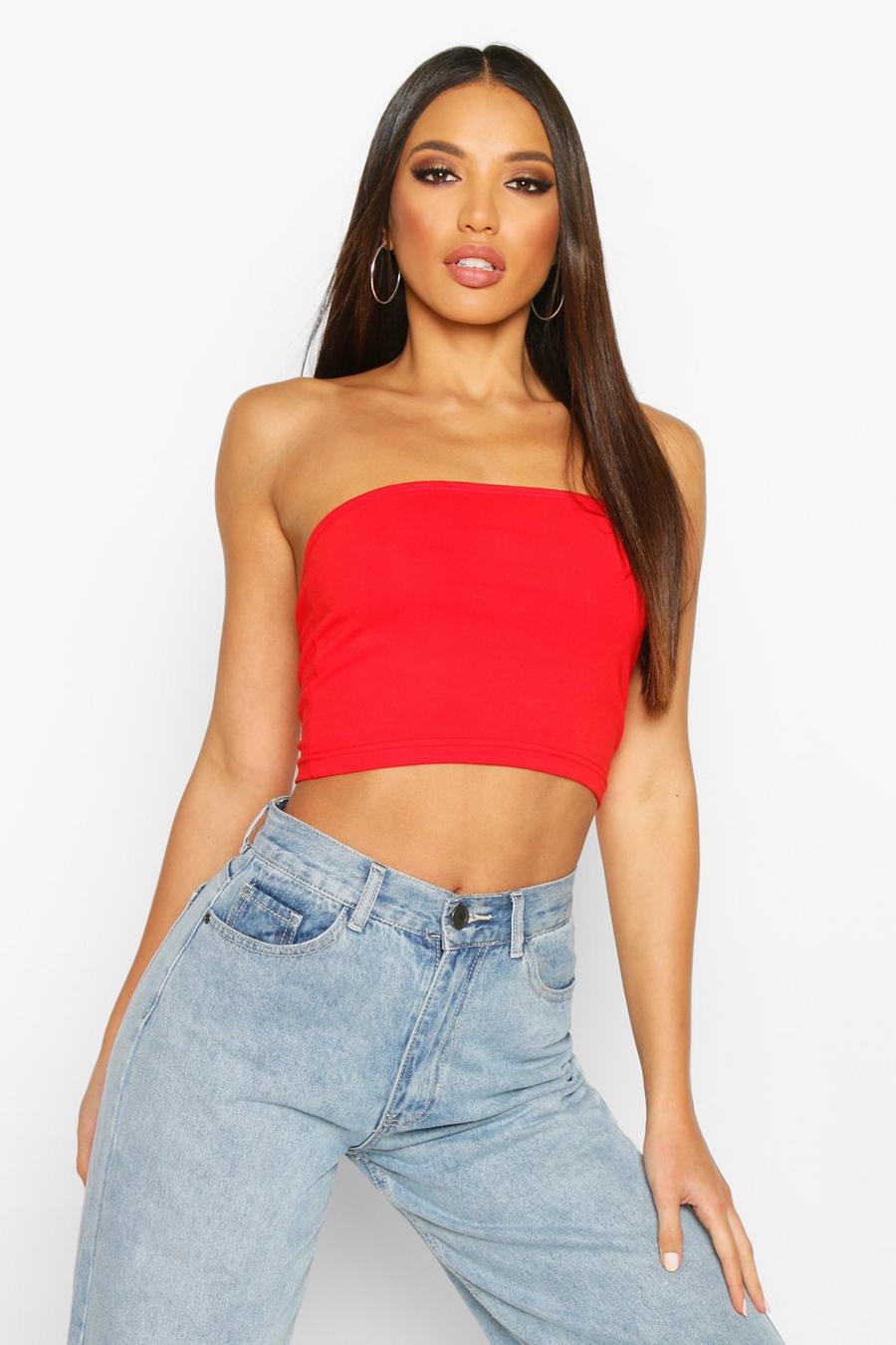 Basic Jersey Tube Top image number 1