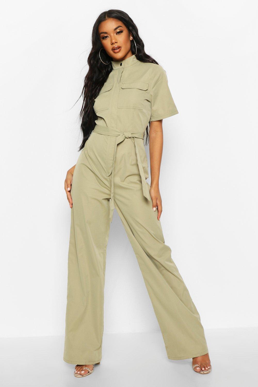 Boohoo Utility Jumpsuit Outlet, 58% OFF ...