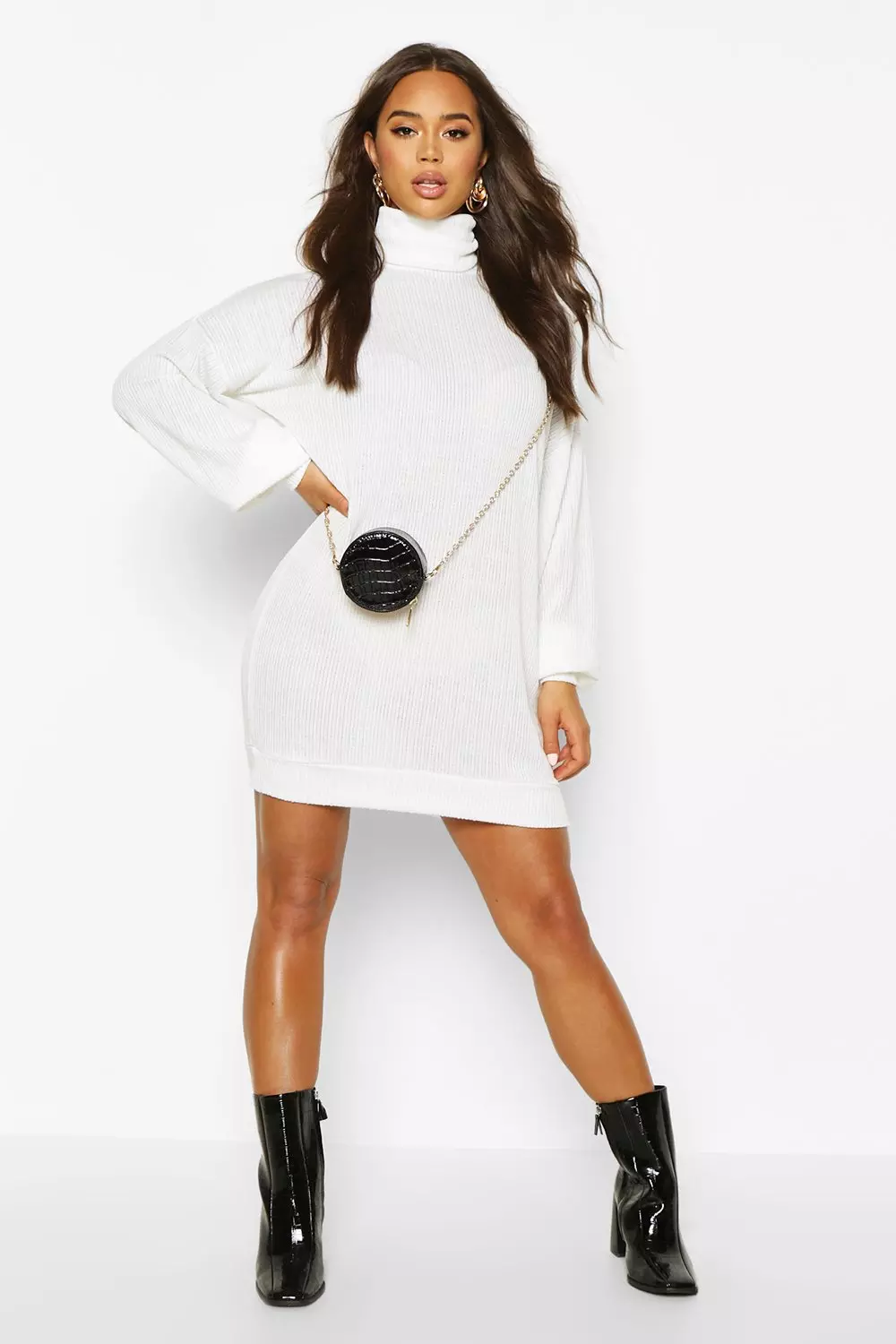 Slouchy store sweatshirt dress