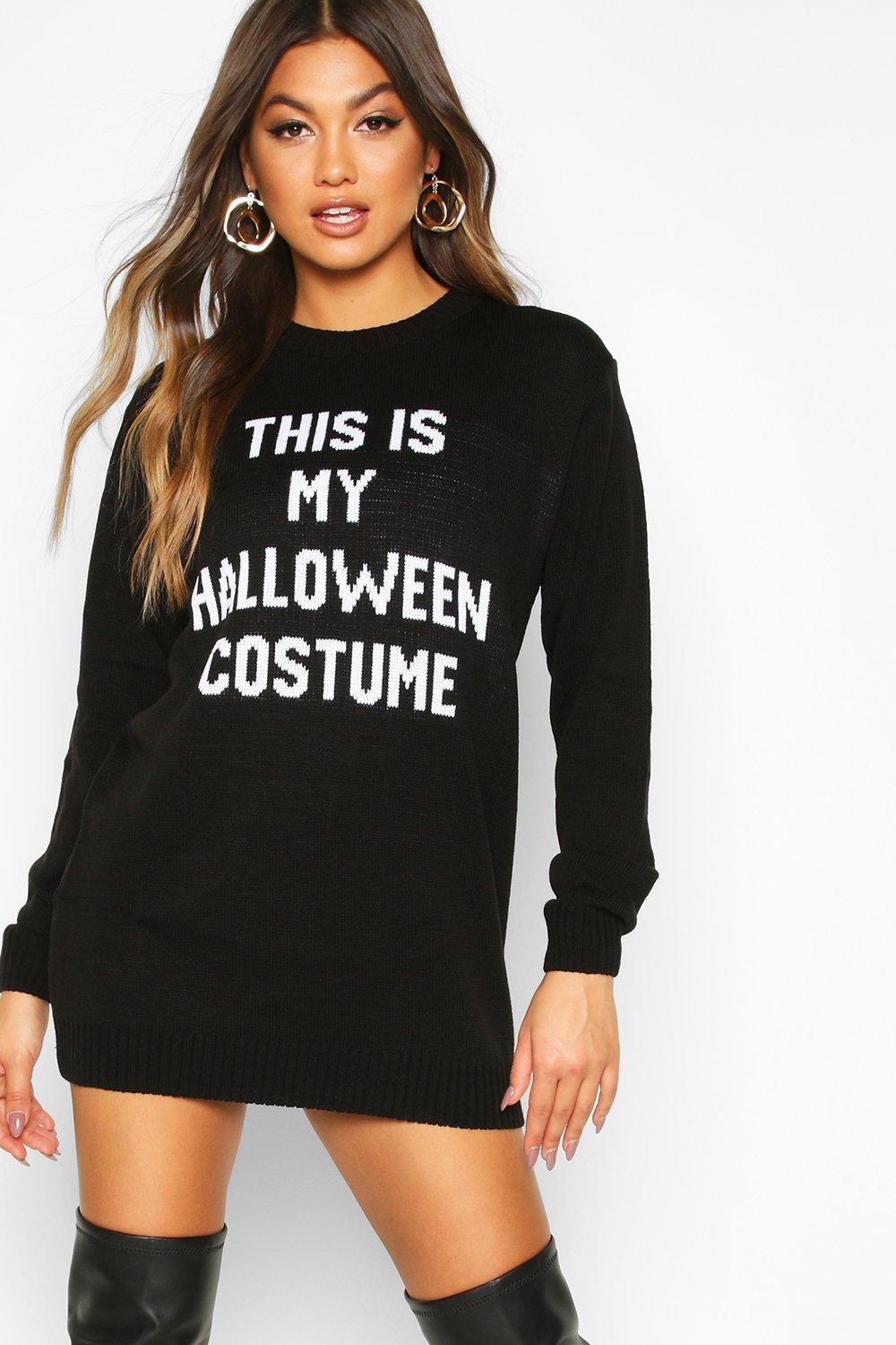 Halloween jumper dress hotsell