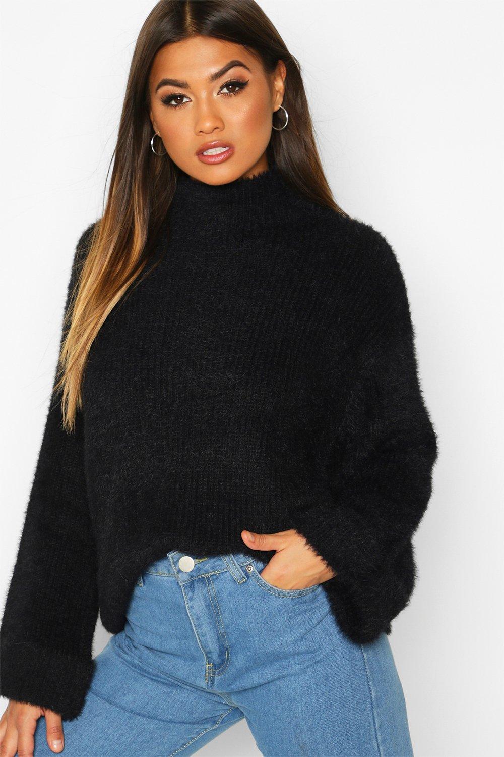 Pull discount duveteux femme