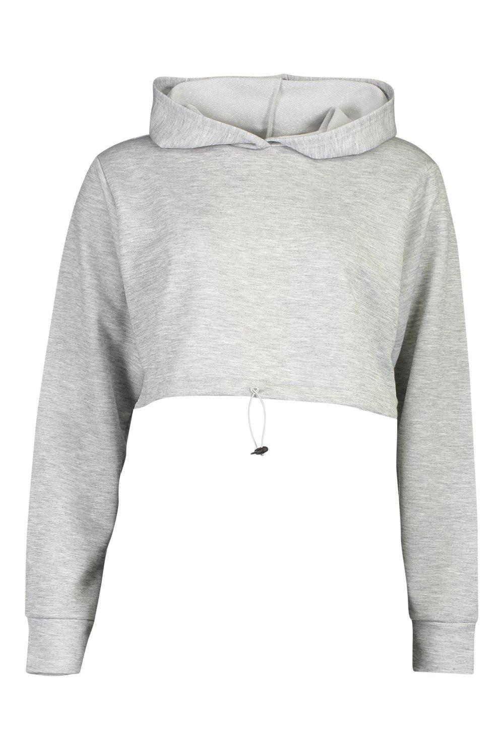 boohoo cropped hoodie