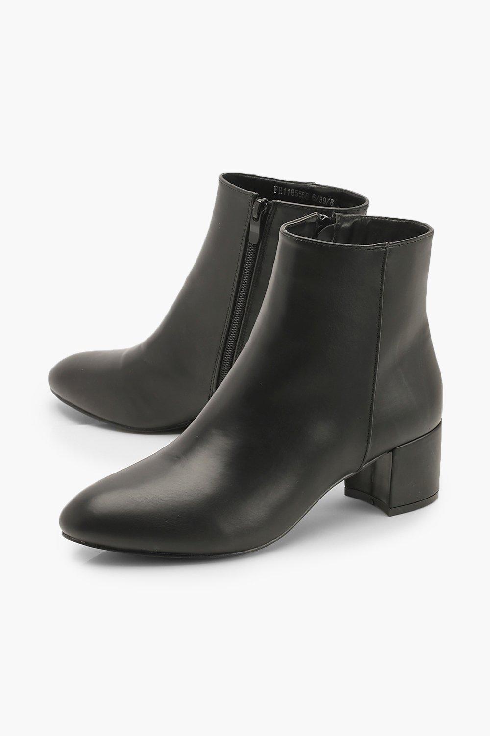 Boohoo block hot sale heel boots