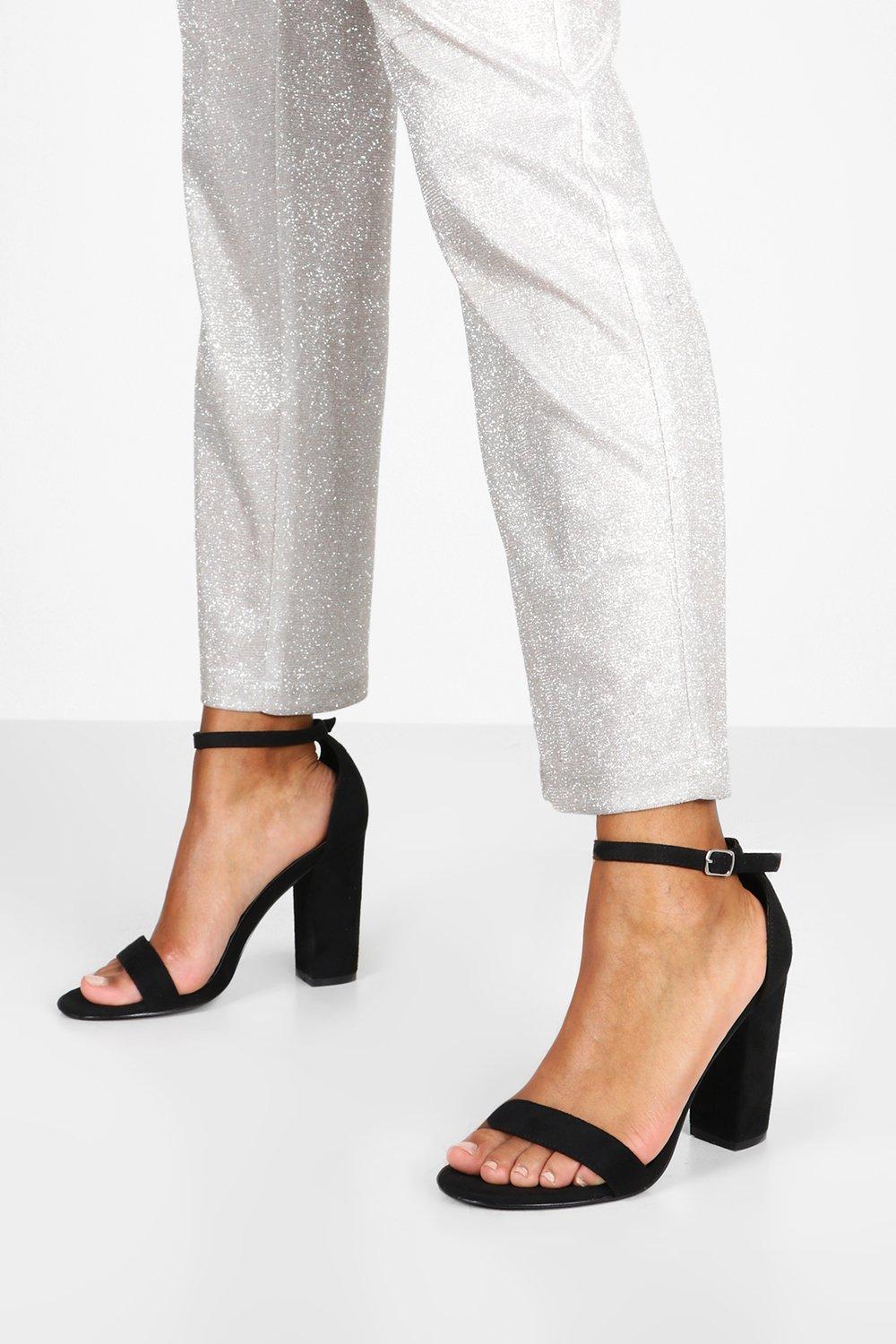 Scarpe basic con tacco largo 2 parti | boohoo