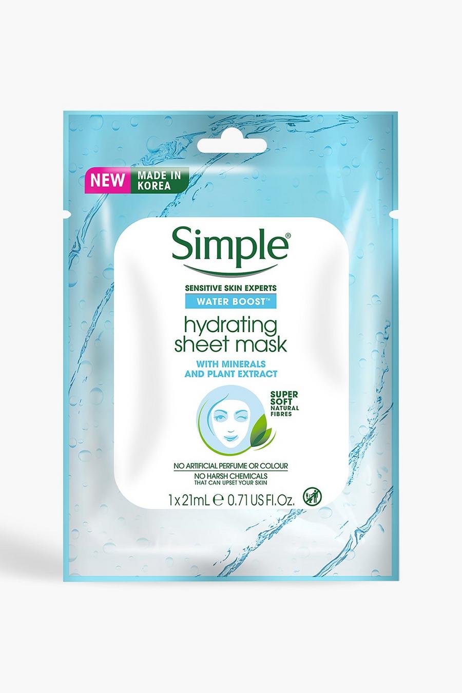 Simple Waterboost Face Sheet Mask image number 1
