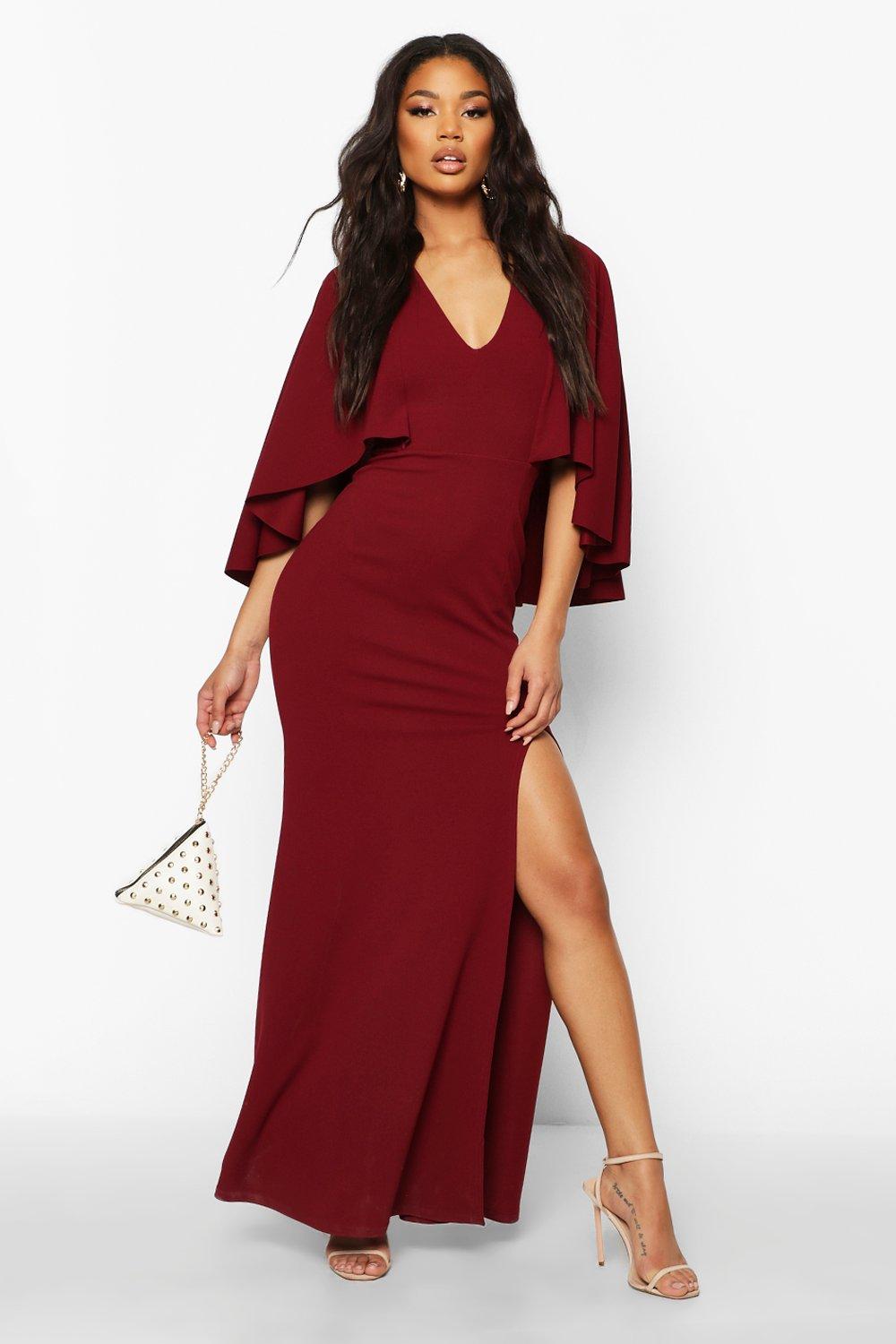 boohoo v neck dress