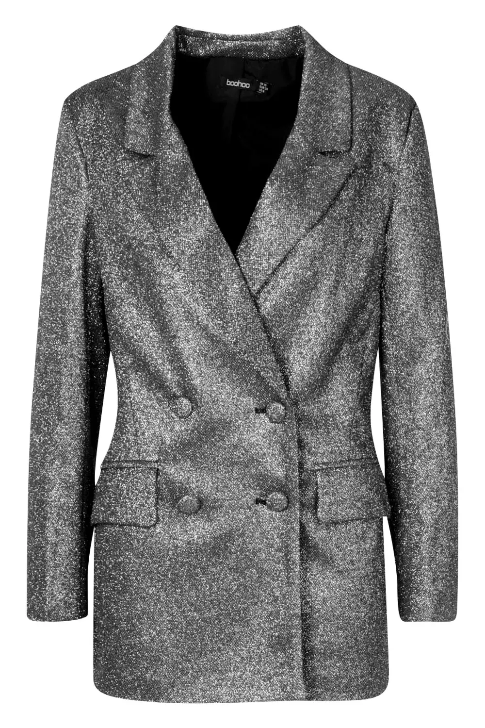 Black Sparkle Blazer alternative image