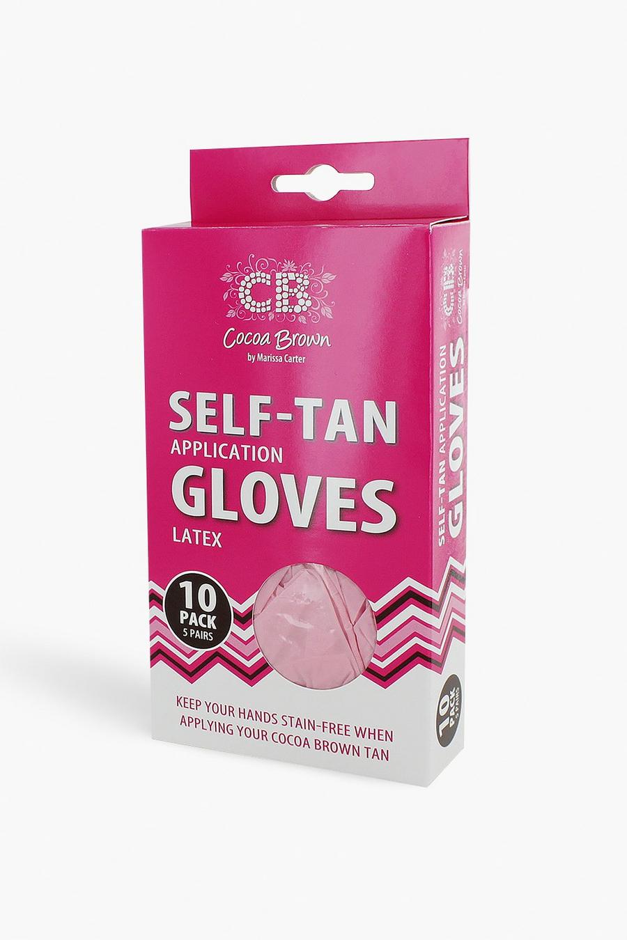 Cocoa Brown Self Tanning Gloves image number 1