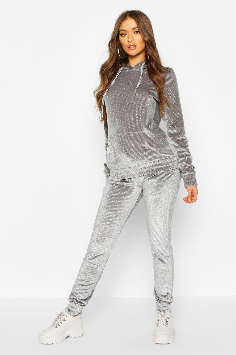 glitter tracksuit womens