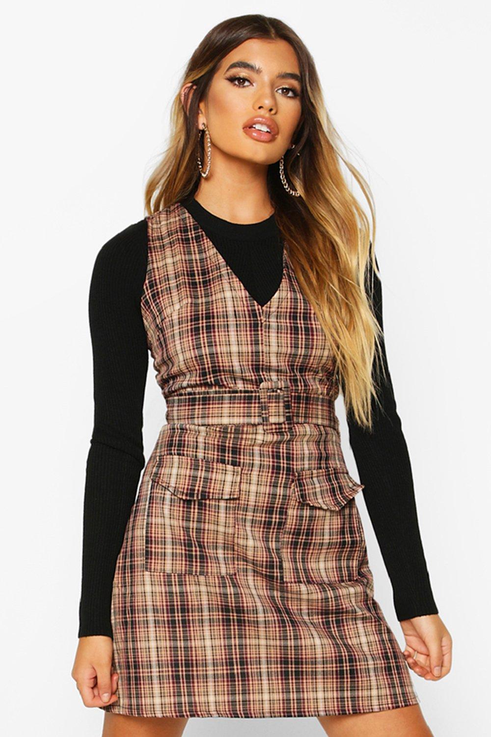 pinafore boohoo