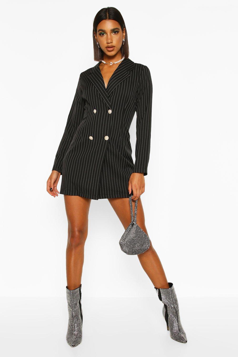 pearl blazer dress