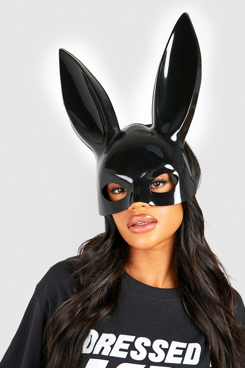 Halloween Bunny Half Mask Boohoo UK