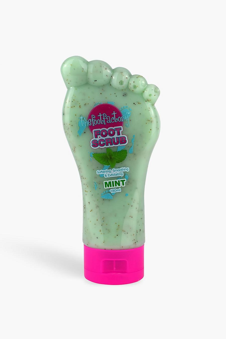 White blanc The Foot Factory Foot Scrub - Peppermint