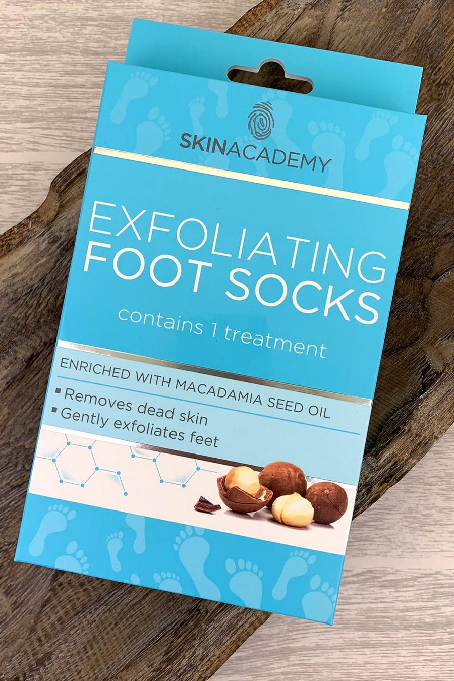 Clear Skin Academy Exfoliating Foot Socks - Macadamia image number 1