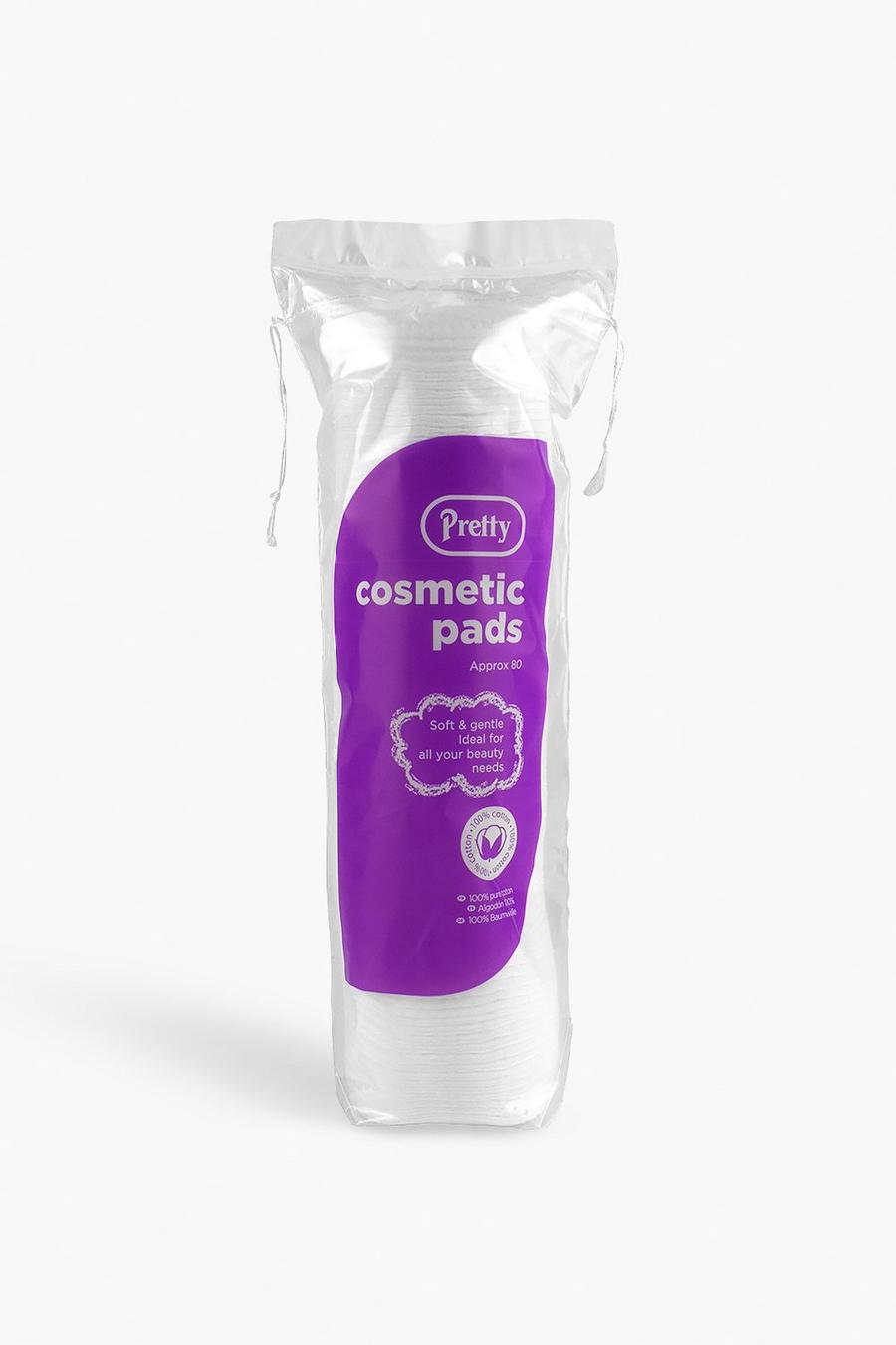 Wit white Pretty Cosmetica Pads (80 Stuks) image number 1