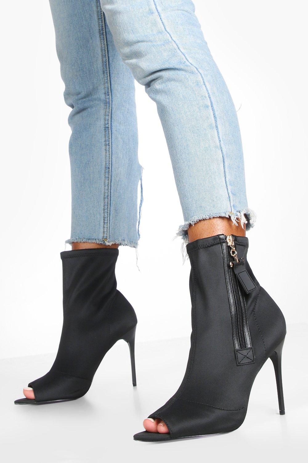 bottines ouverte cote