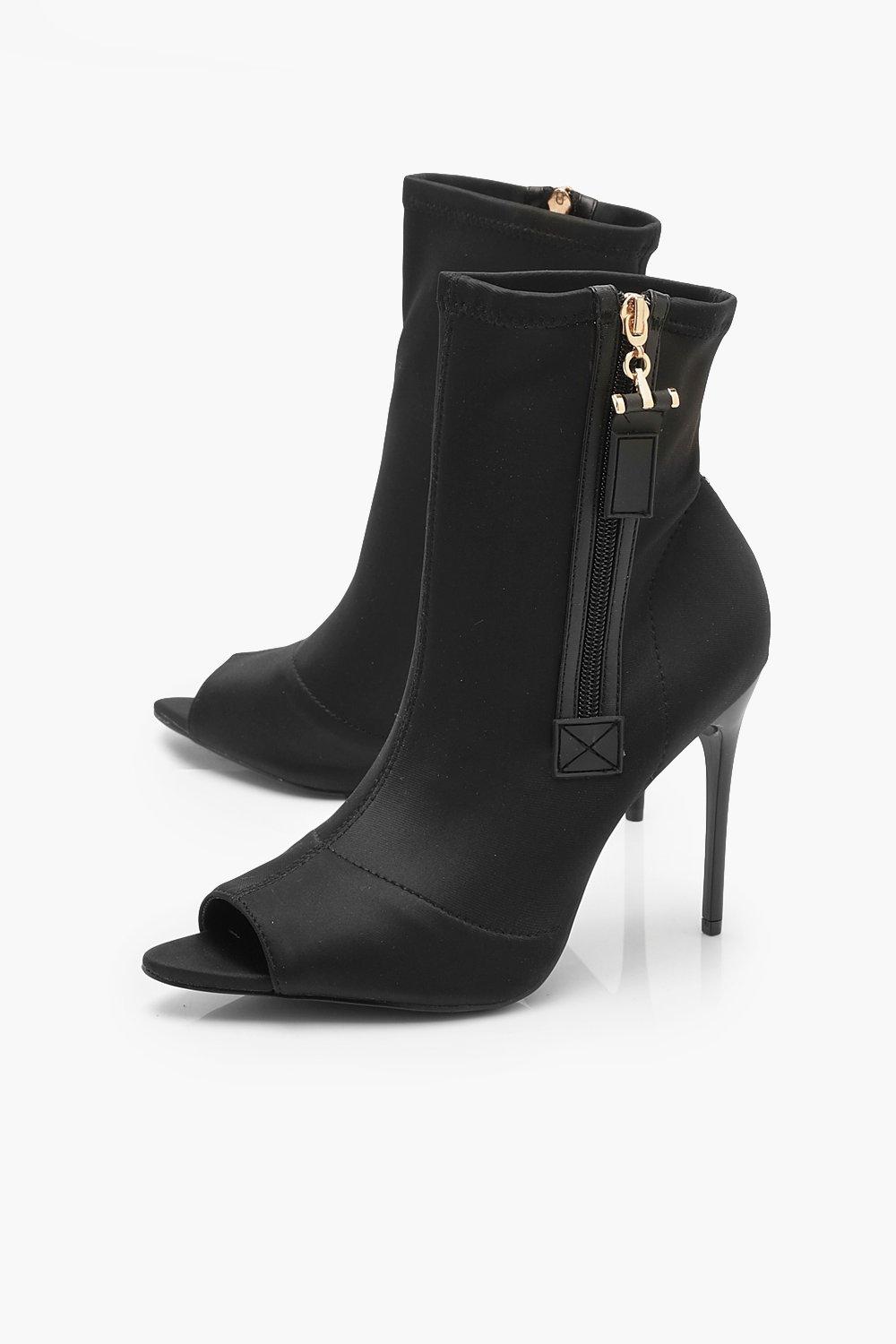 bottines ouverte cote