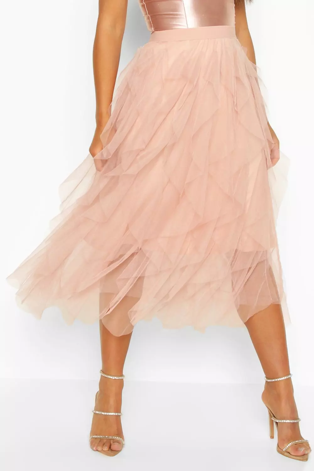 Tulle maxi skirt boohoo sale