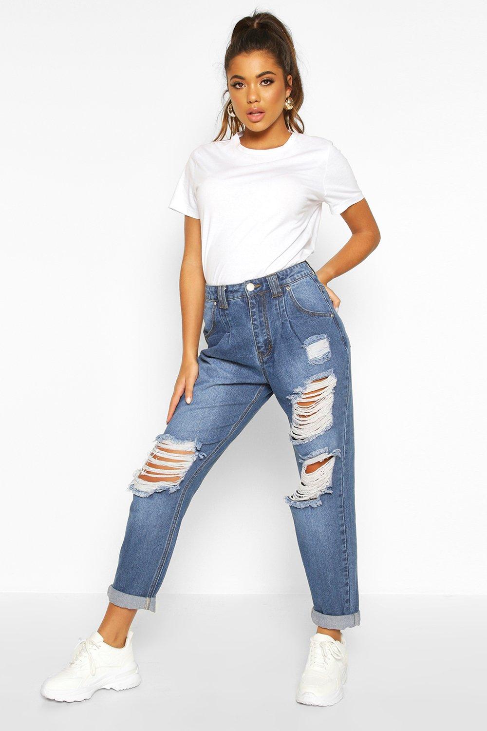 high waisted boyfriend jeans canada