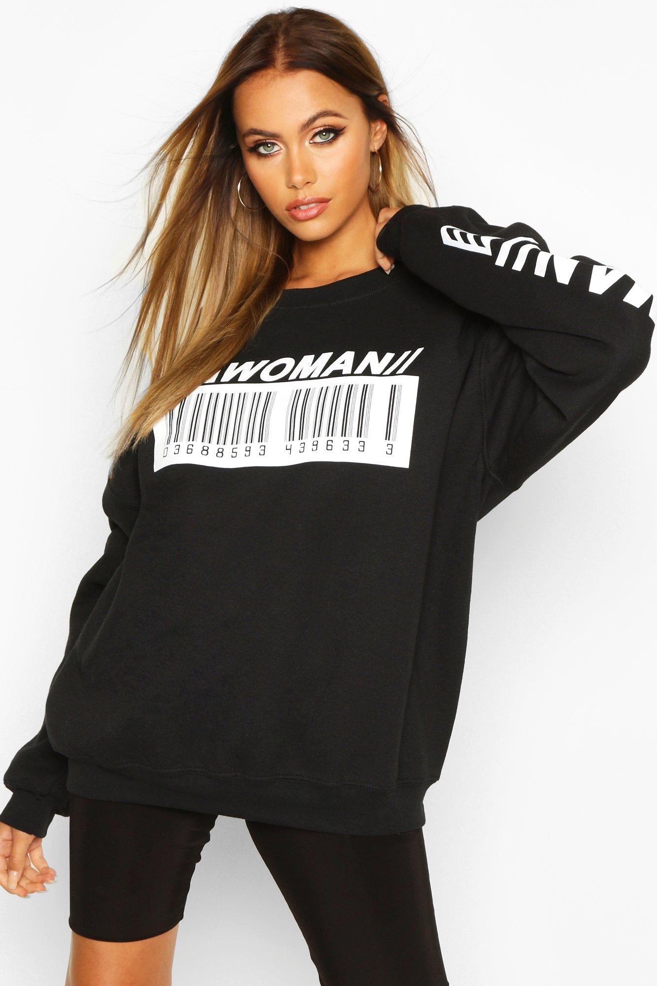 boohoo sweatshirt