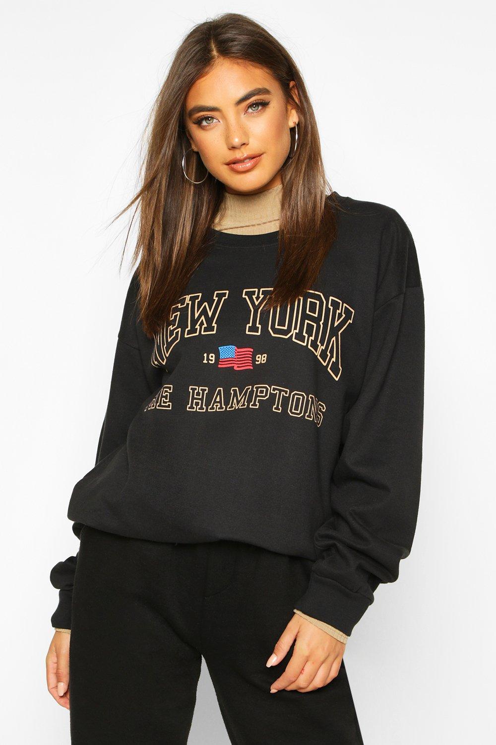 boohoo womens sweatshirts