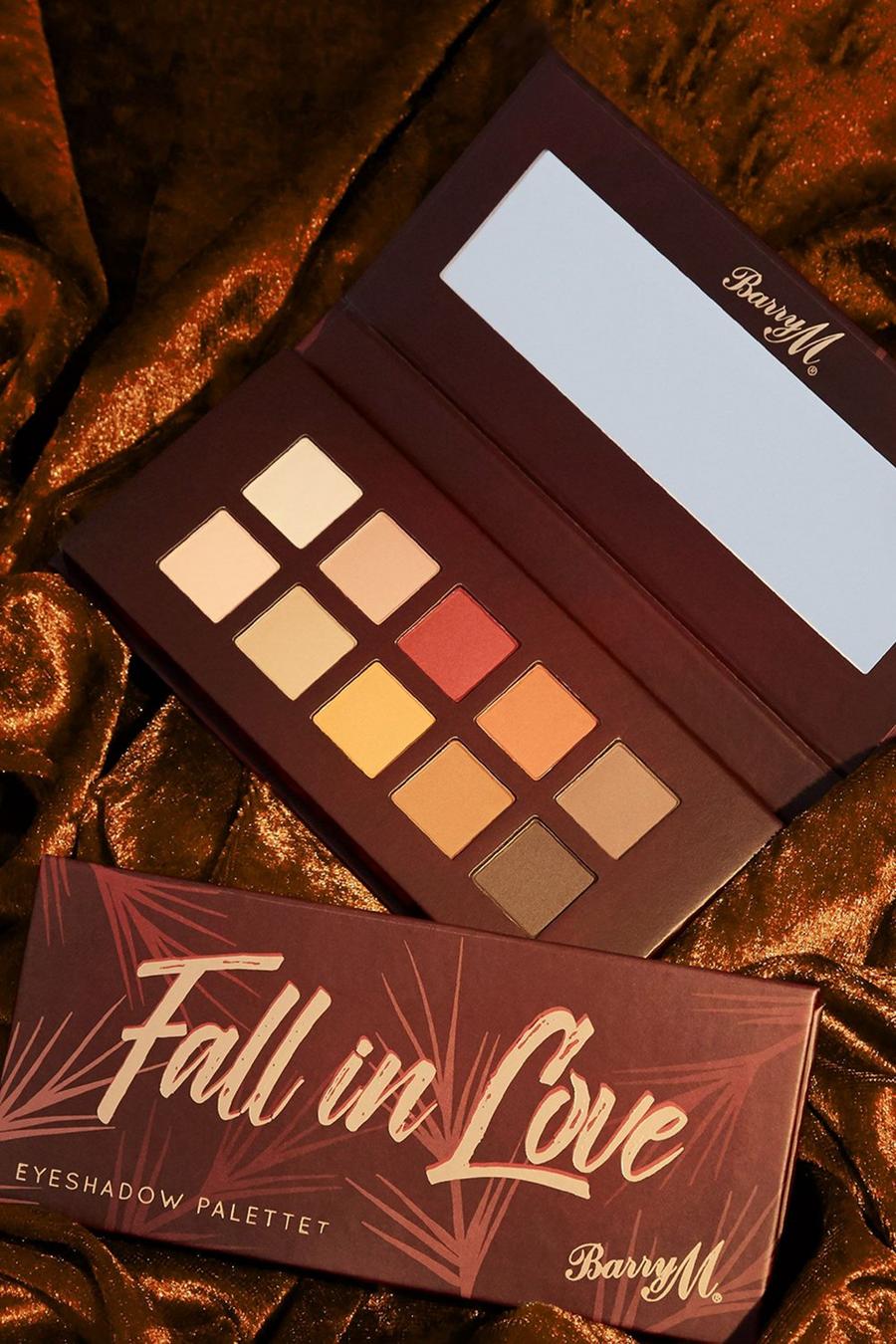 Brown Barry M Fall In Love Eyeshadow Palette image number 1