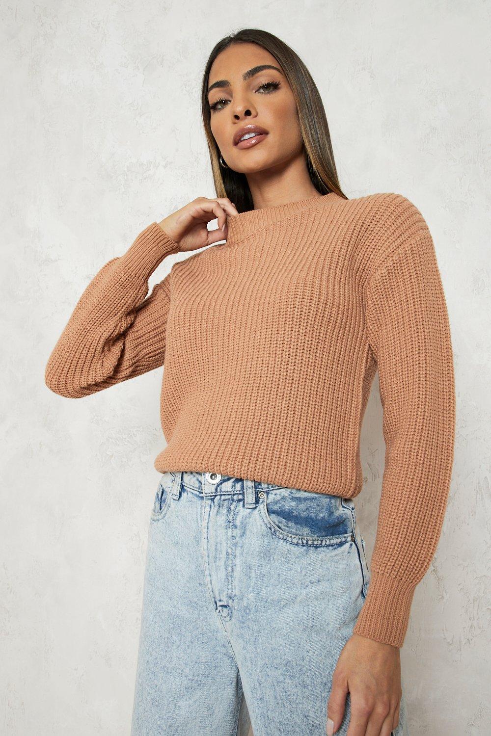 Crop 2025 fisherman jumper