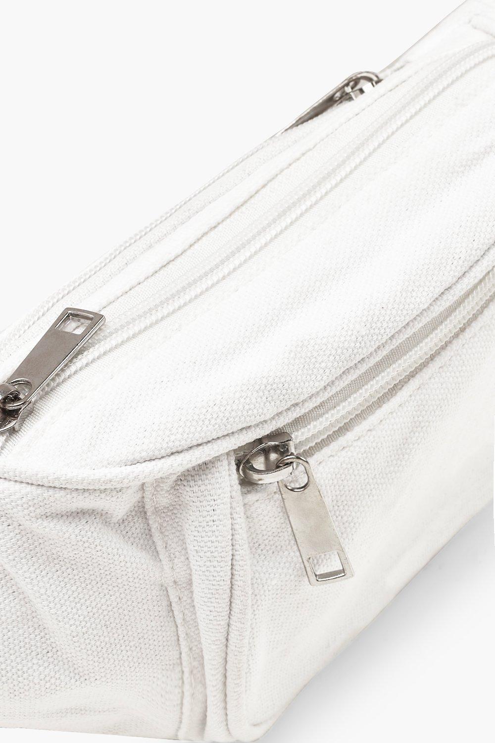 Topshop white bum online bag