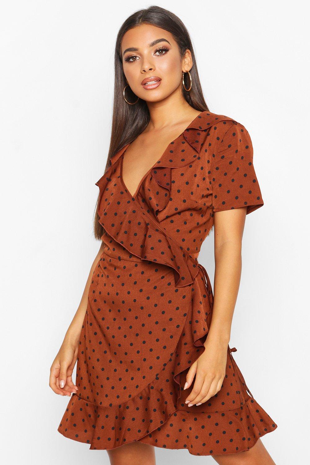 polka dot tea dress uk